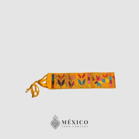 Mexican Folkloric belt day of the dead 5 de Mayo colorfull mexico todo corazon - Picture 3 of 5
